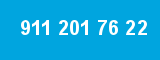 911 201 76 22 911 201 76 22